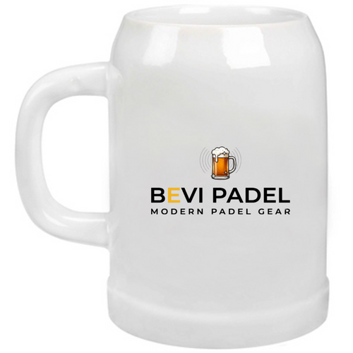 Boccale Birra Boccale BEVIPADEL: LUnico Ace che non Temi . Ceram