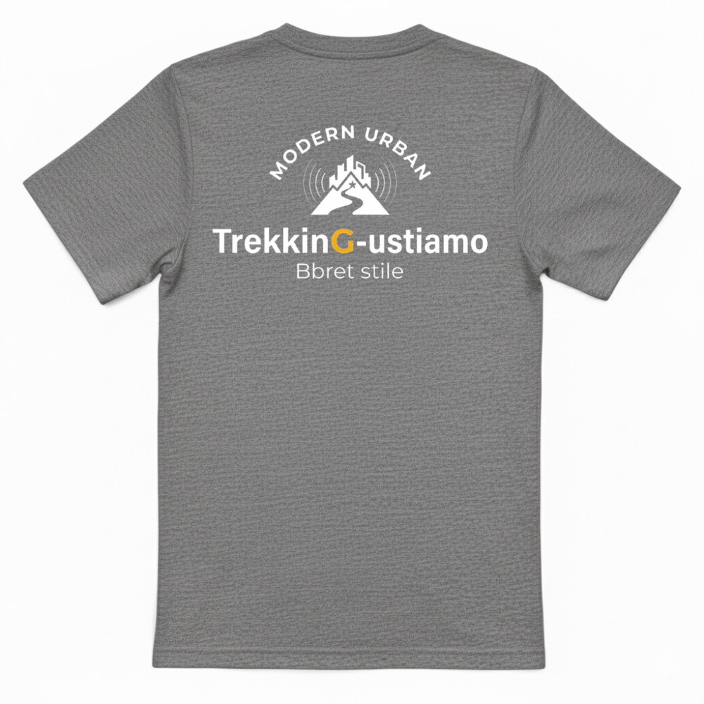 T-Shirt Unisex T-shirt TrekkinG-ustiamo: "Dallo Scarpone al Calic