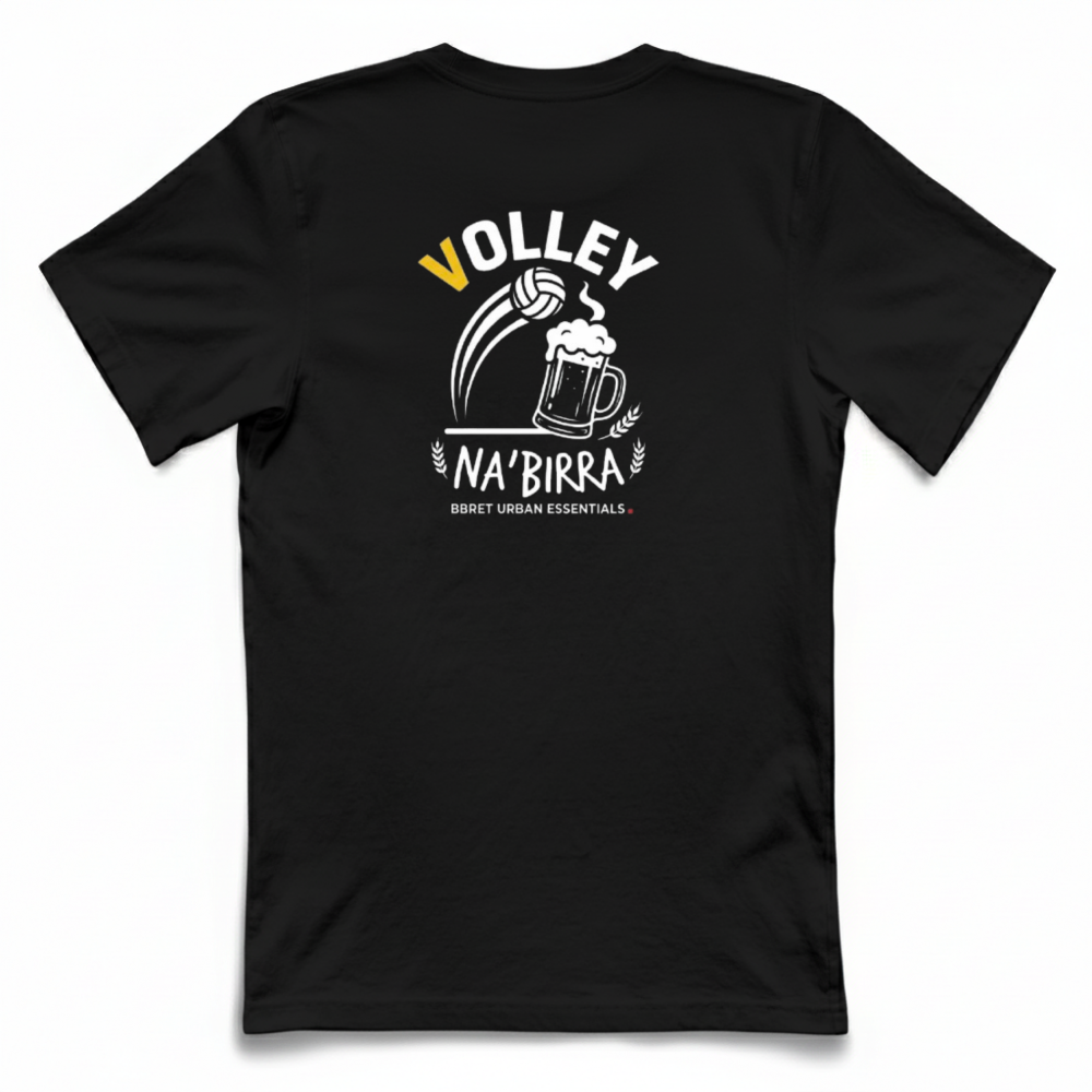 T-Shirt Unisex T-shirt Volley-na’ birra: "Schiacciata Perfetta,