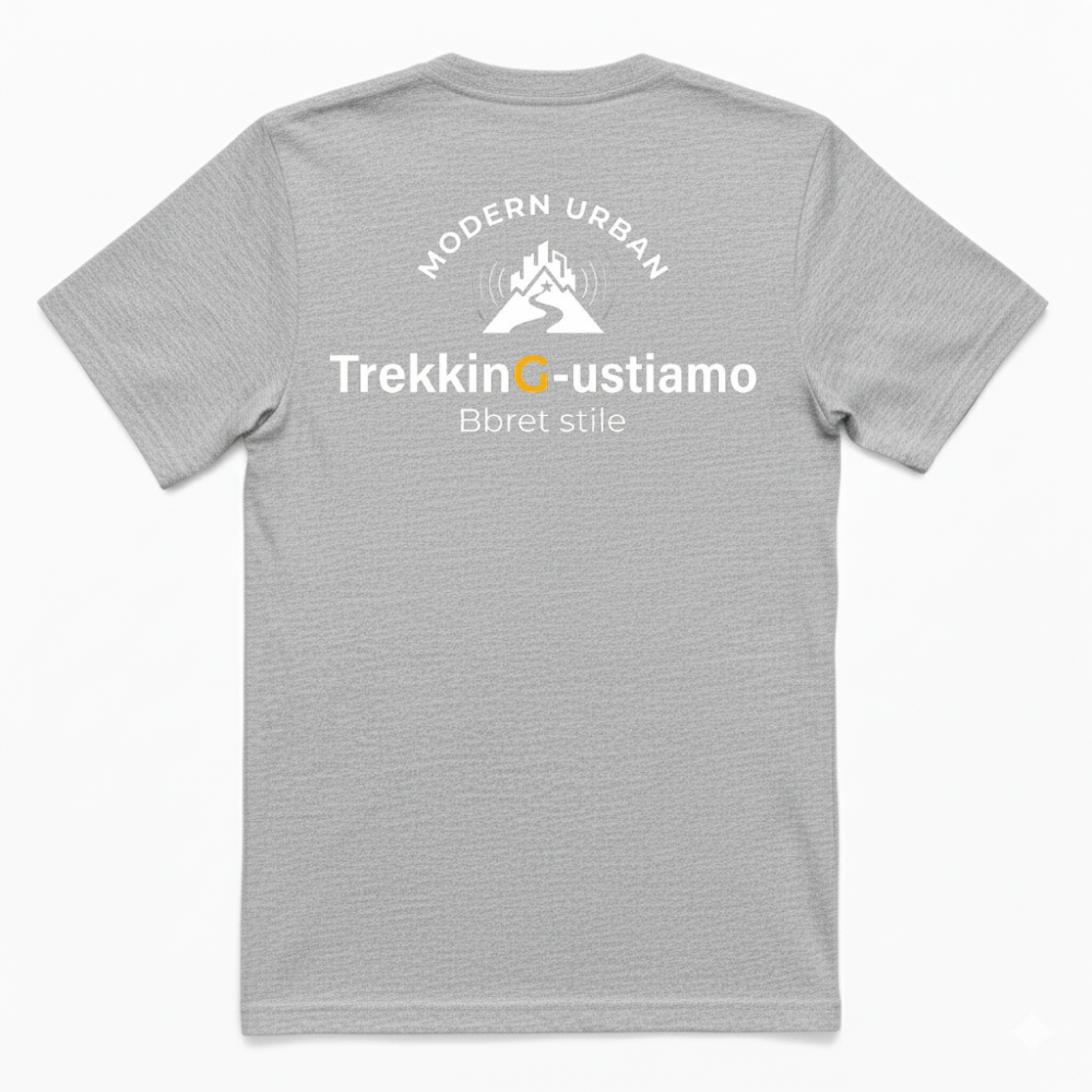T-Shirt Unisex T-shirt TrekkinG-ustiamo: "Dallo Scarpone al Calic