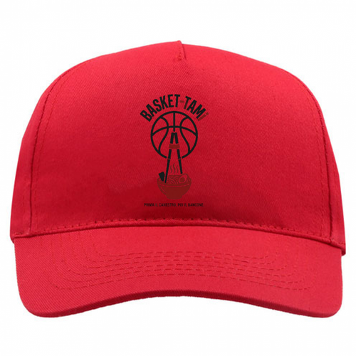 Baseball Caps Cappellino Basket Visiera Piatta "Basket-tami" - S