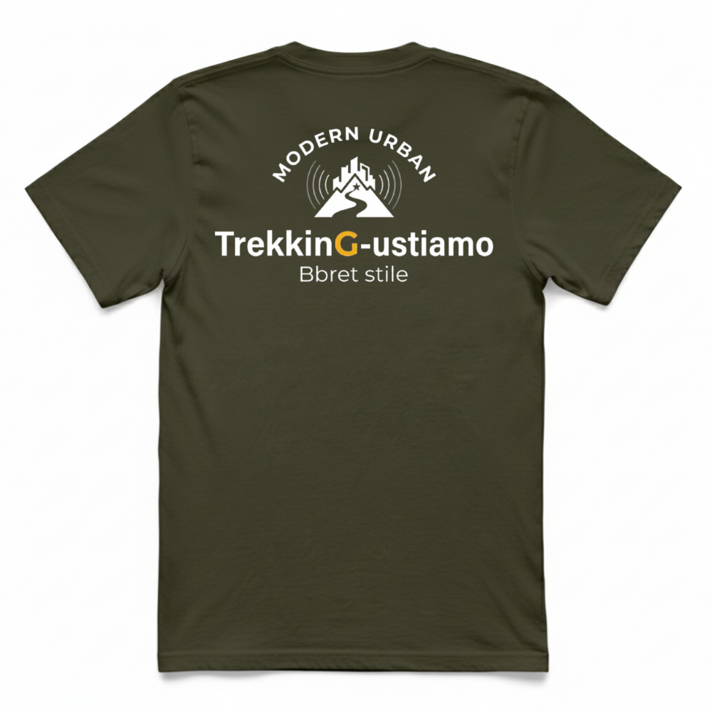 T-Shirt Unisex T-shirt TrekkinG-ustiamo: "Dallo Scarpone al Calic