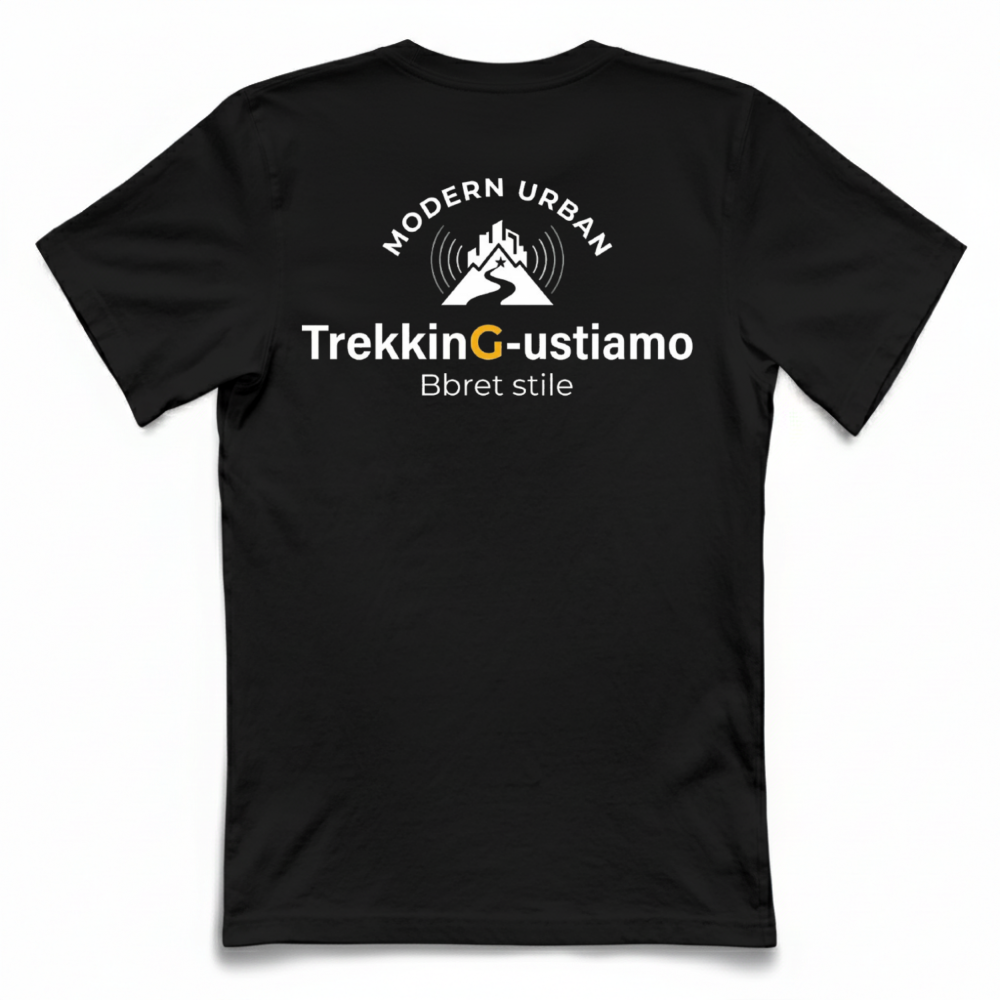 T-Shirt Unisex T-shirt TrekkinG-ustiamo: "Dallo Scarpone al Calic