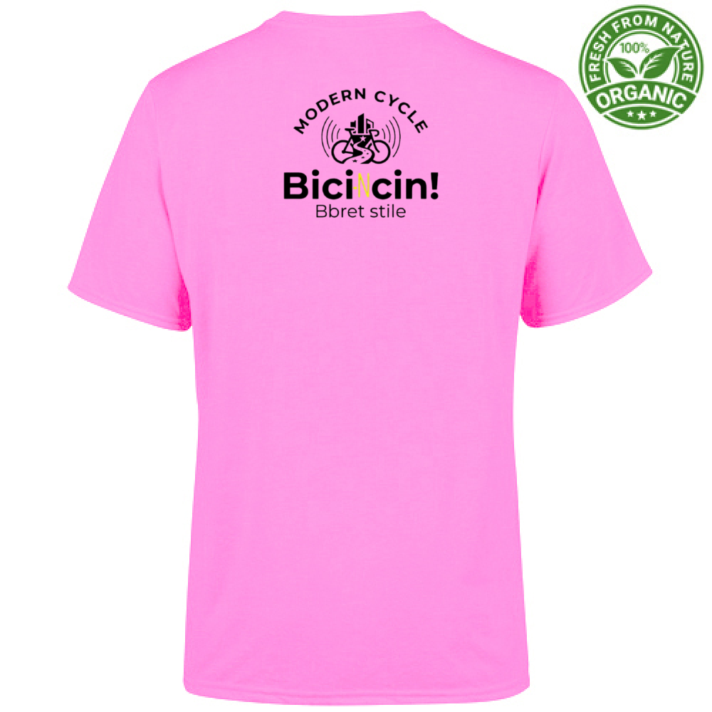 T-Shirt Unisex Organic T-shirt Ciclismo Urban "Bici-Ncin!" - Maglietta Bi